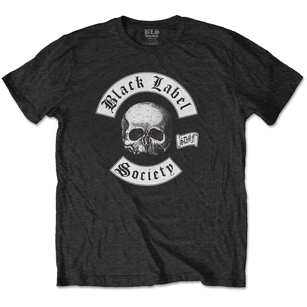 Black Label Society - Skull Logo Mens Tshirt - Black